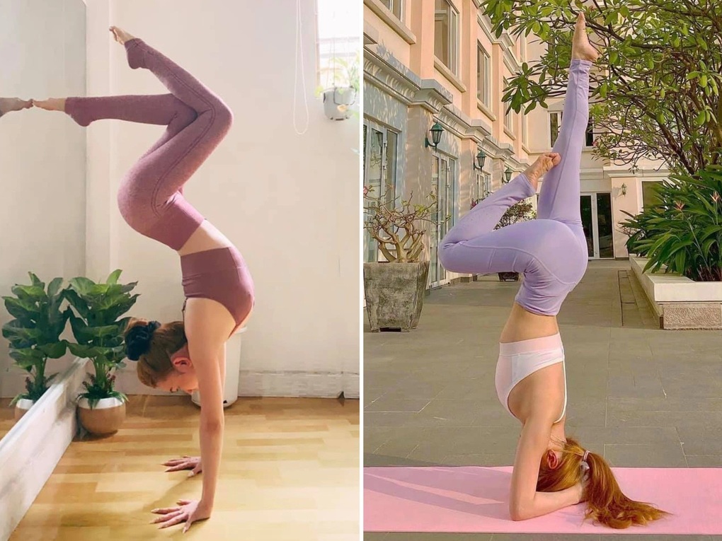 Sao Việt gợi cảm với yoga: Hồ Ngọc Hà mặc bikini, Sĩ Thanh tạo dáng khó - 5 Sao Việt gợi cảm với yoga: Hồ Ngọc Hà mặc bikini, Sĩ Thanh tạo dáng khó - 5