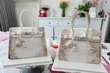 Bánh sinh nhật hình túi Hermes, Chanel… cho người giàu ở TPHCM