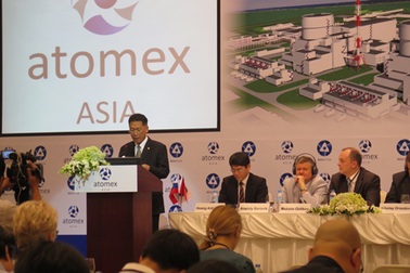 Khai mạc Diễn đàn các nhà cung ứng hạt nhân Atomex Asia 2014 