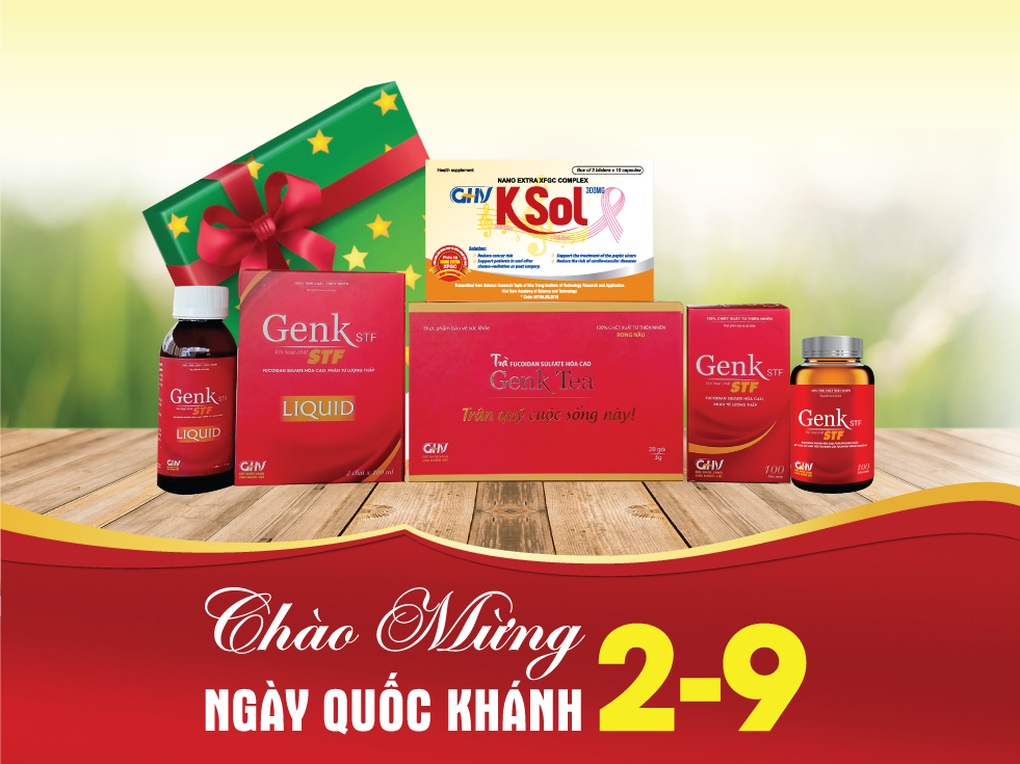 Dành tặng món quà chăm sóc sức khỏe ung bướu nhân ngày Quốc khánh 2/9 - 1 Dành tặng món quà chăm sóc sức khỏe ung bướu nhân ngày Quốc khánh 2/9 - 1