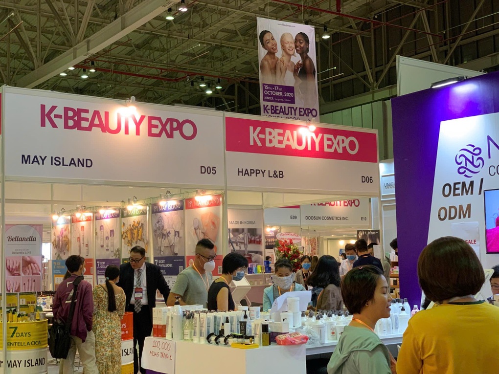 Hoa khôi Diễm Trinh hội ngộ Á khôi Thanh Thanh tại K-Beauty Expo Vietnam 2024 - 4 Hoa khôi Diễm Trinh hội ngộ Á khôi Thanh Thanh tại K-Beauty Expo Vietnam 2024 - 4