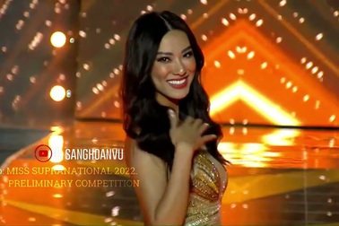 Kim Duyên thi bán kết Hoa hậu Siêu quốc gia 2022