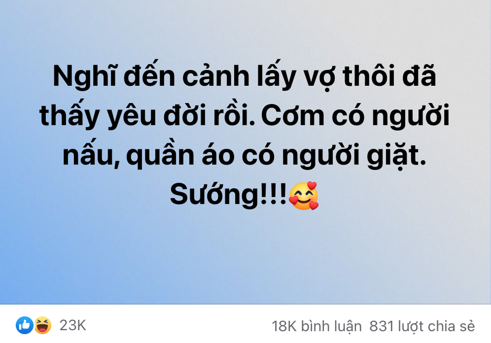 Thanh niên nghĩ đến viễn cảnh lấy vợ thôi đã thấy yêu đời... gây bão mạng - 2 Thanh niên nghĩ đến viễn cảnh lấy vợ thôi đã thấy yêu đời... gây bão mạng - 2