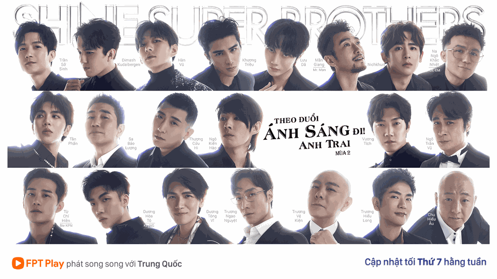 Đội hình Shine! Super Brother mùa 2 gây sốt trước ngày lên sóng FPT Play - 1 Đội hình Shine! Super Brother mùa 2 gây sốt trước ngày lên sóng FPT Play - 1