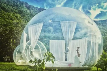 Đến khách sạn bong bóng khổng lồ - Nơi có cả “nghìn ảnh sống ảo”