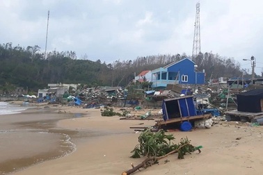 Bình Định xây dựng bản đồ ngập lụt do siêu bão