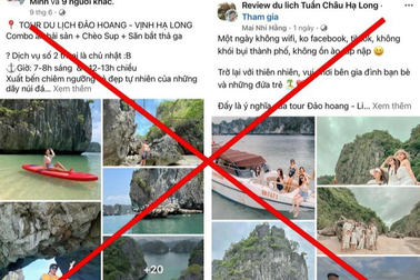 Rà soát, xử phạt tour du lịch tự phát đến các "đảo hoang" ở Vịnh Hạ Long