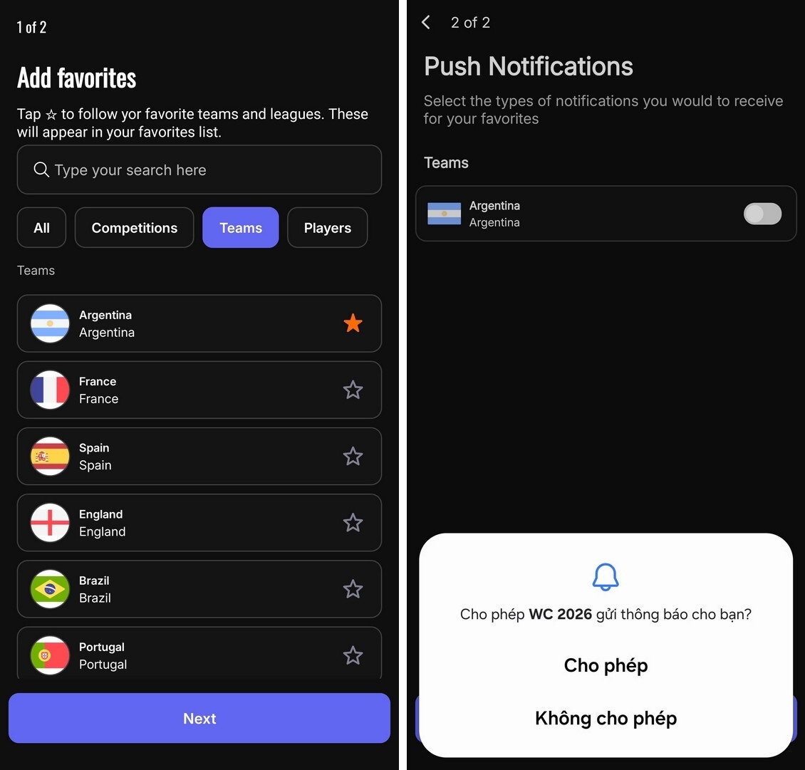 The 2026 World Cup tracking application is indispensable on the phone - 3
