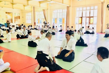 Tập huấn Aikido hữu nghị Châu Á lần thứ 6: Nhiều võ sư Aikido đẳng cấp thế giới tham gia