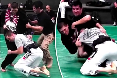 Võ sĩ MMA cầm dao đấu với hai cảnh sát