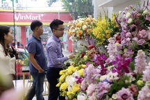 Các cửa hàng hoa tại Hà Tĩnh lo phương án “chống cháy” do mưa lớn