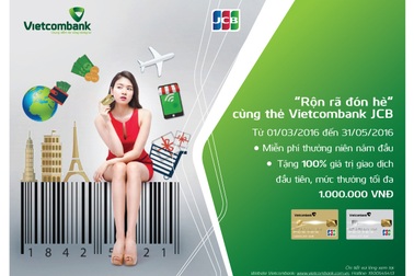 Nhiều chương trình ưu đãi hấp dẫn của Vietcombank dành cho khách hàng sử dụng thẻ