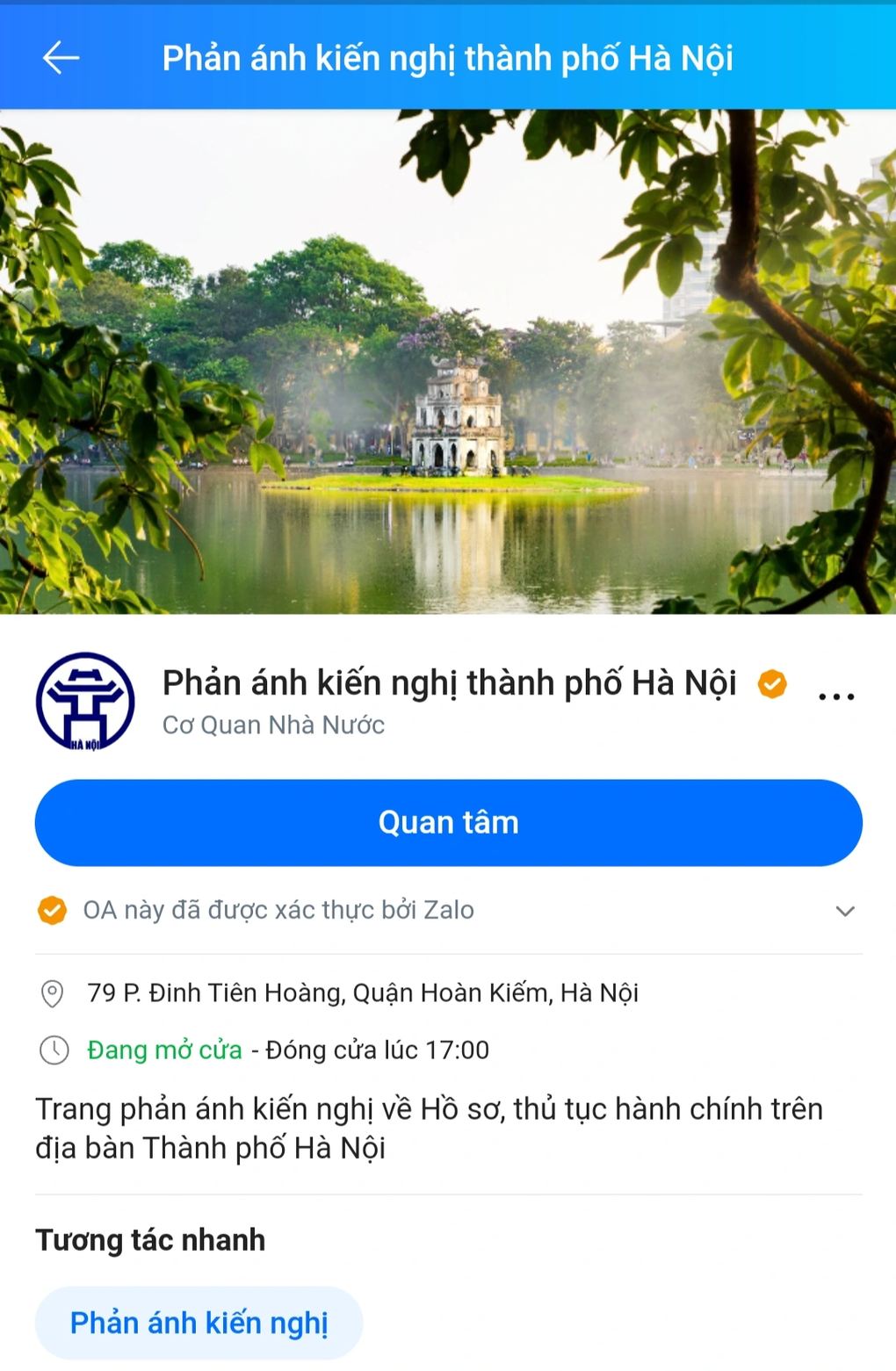 Hà Nội mở kênh tiếp nhận phản ánh, kiến nghị của người dân, doanh nghiệp - 1 Hà Nội mở kênh tiếp nhận phản ánh, kiến nghị của người dân, doanh nghiệp - 1