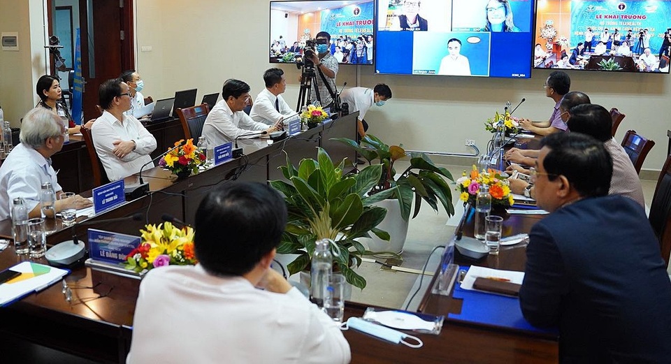 Bệnh viện Nhi Trung ương khám bệnh từ xa với 168 điểm cầu - 1 Bệnh viện Nhi Trung ương khám bệnh từ xa với 168 điểm cầu - 1
