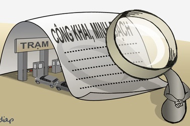 Dân đếm xe qua trạm thu phí, được chứ tại sao không?