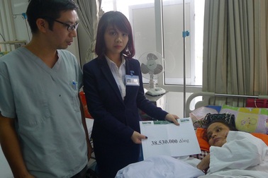 Hơn 38 triệu đồng đến với chị Hà Thị Phiếu