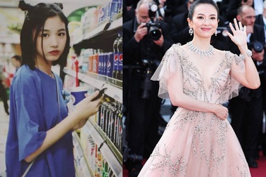 Con gái riêng của chồng Chương Tử Di xinh đẹp xuất sắc ở tuổi 14