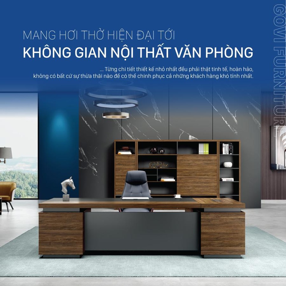 Govi- nội thất văn phòng phong cách hiện đại, cập nhật xu hướng thế giới - 3 Govi- nội thất văn phòng phong cách hiện đại, cập nhật xu hướng thế giới - 3