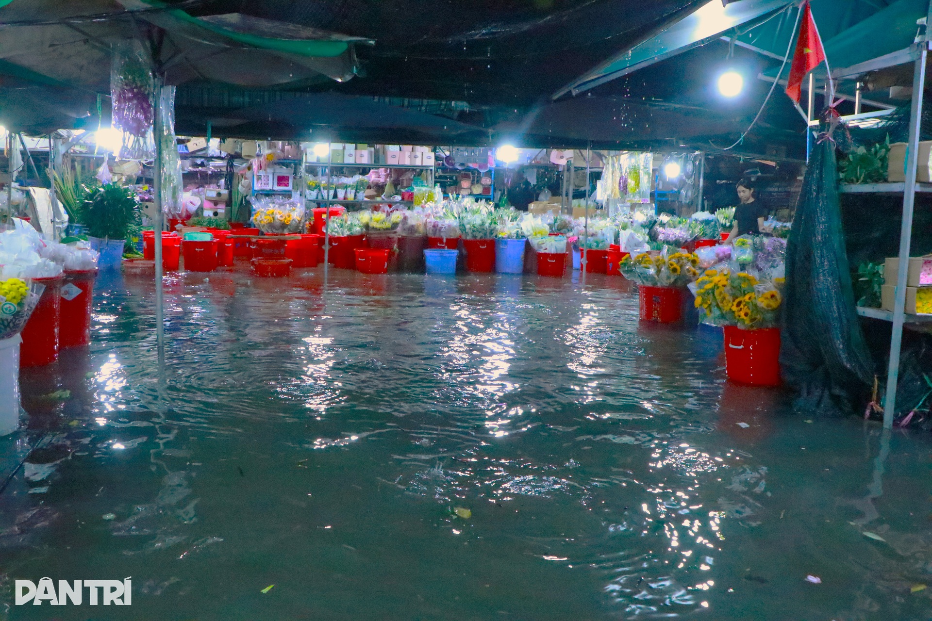 Tiểu thương chợ nông sản lớn nhất TPHCM oằn mình chống chọi triều cường - 6 Tiểu thương chợ nông sản lớn nhất TPHCM oằn mình chống chọi triều cường - 6