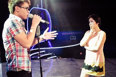 Mỹ Linh hào hứng luyện thanh cùng top 6 SMĐH