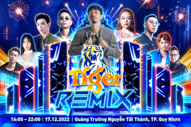 Tiger Remix 2023 mang chuỗi đại tiệc âm nhạc đến 4 thành phố
