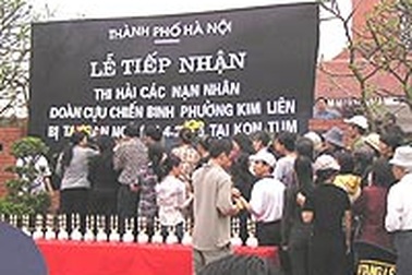 Hôm nay truy điệu các cựu chiến binh tử nạn