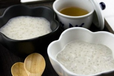 Chè khoai môn trân châu thơm mềm cho buổi chiều mưa gió