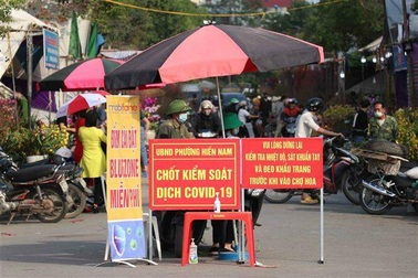 Hưng Yên giãn cách xã hội 2 thôn, phong tỏa 1 thôn liên quan 2 ca Covid-19