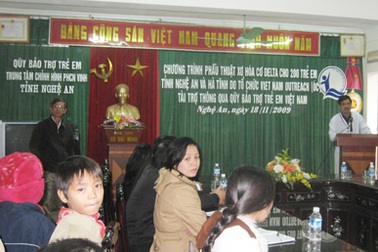 200 em được phẫu thuật xơ hóa cơ Delta