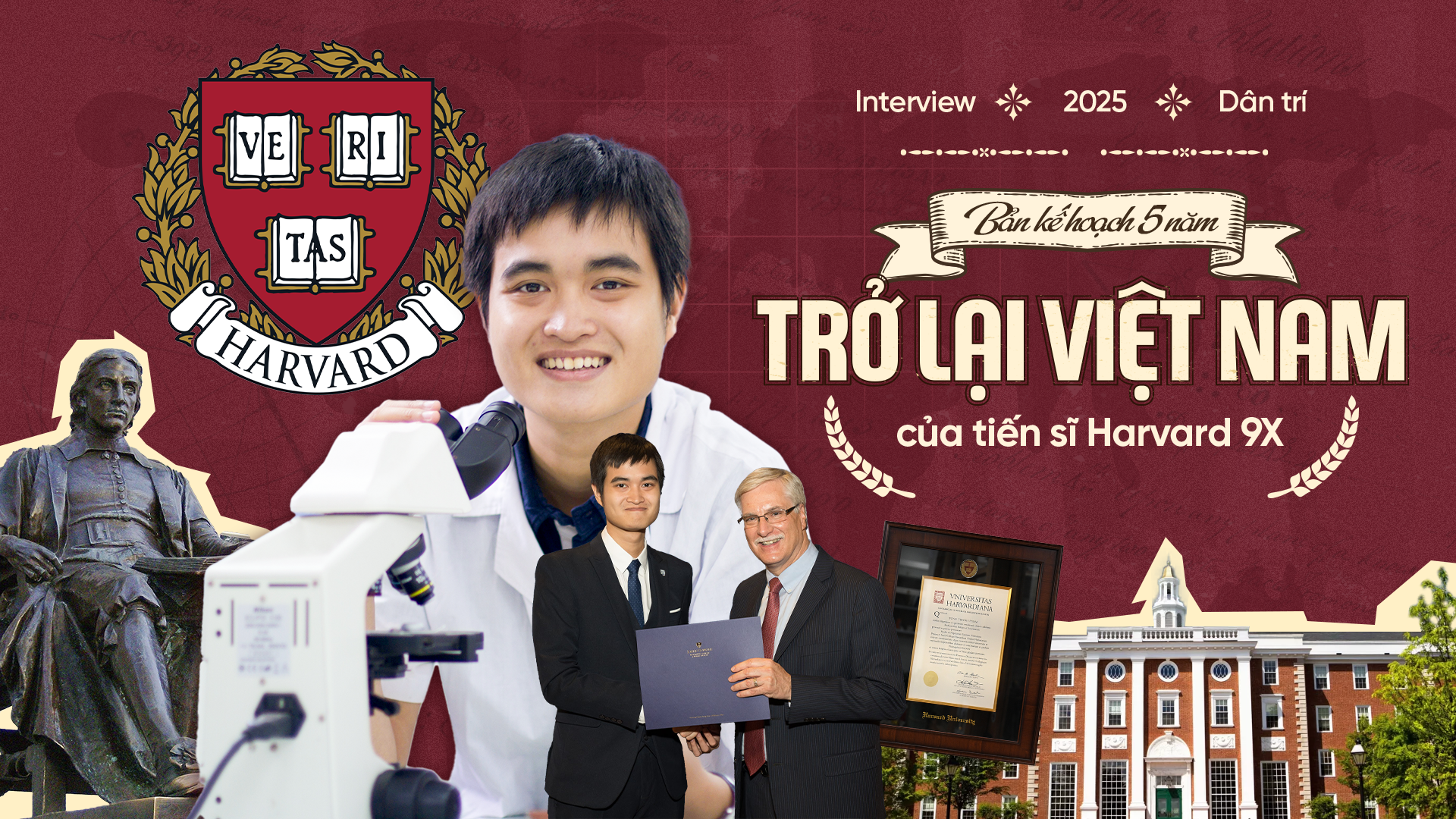 Bản kế hoạch 5 năm "trở về Việt Nam" của tiến sĩ Harvard 9X