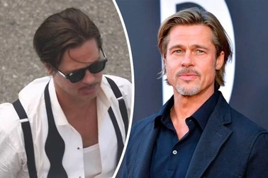 Fan phát sốt trước diện mạo bảnh bao của Brad Pitt