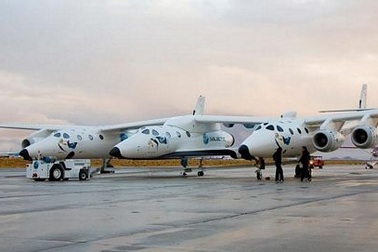 Ngắm tàu du lịch vũ trụ SpaceShipTwo