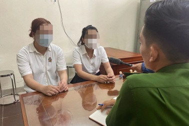 Hai cô gái báo tin giả nhằm "mượn tay" công an bắt người