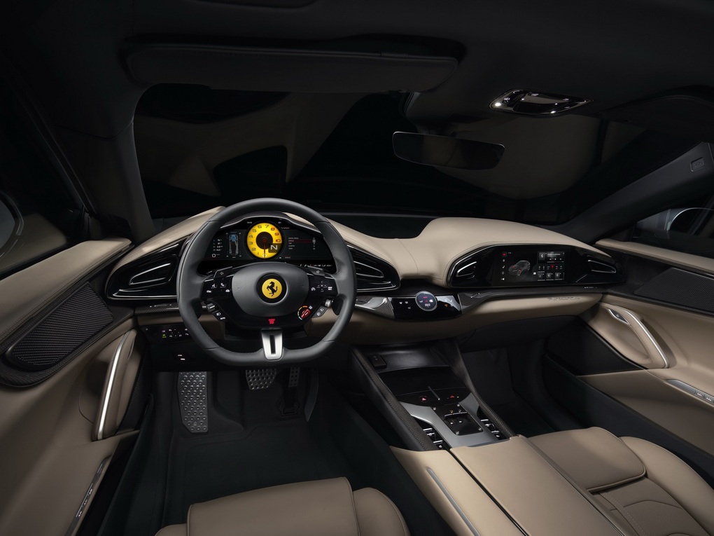 Ferrari Purosangue ra mắt, thêm lựa chọn xe gầm cao cho giới siêu giàu - 3 Ferrari Purosangue ra mắt, thêm lựa chọn xe gầm cao cho giới siêu giàu - 3