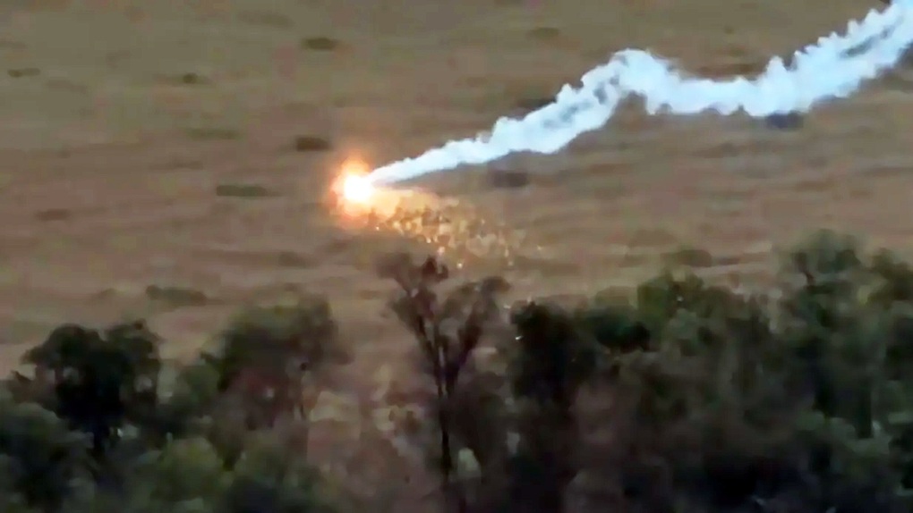 UAV Nga rải kim loại nóng chảy ăn miếng, trả miếng với Ukraine - 1 UAV Nga rải kim loại nóng chảy ăn miếng, trả miếng với Ukraine - 1