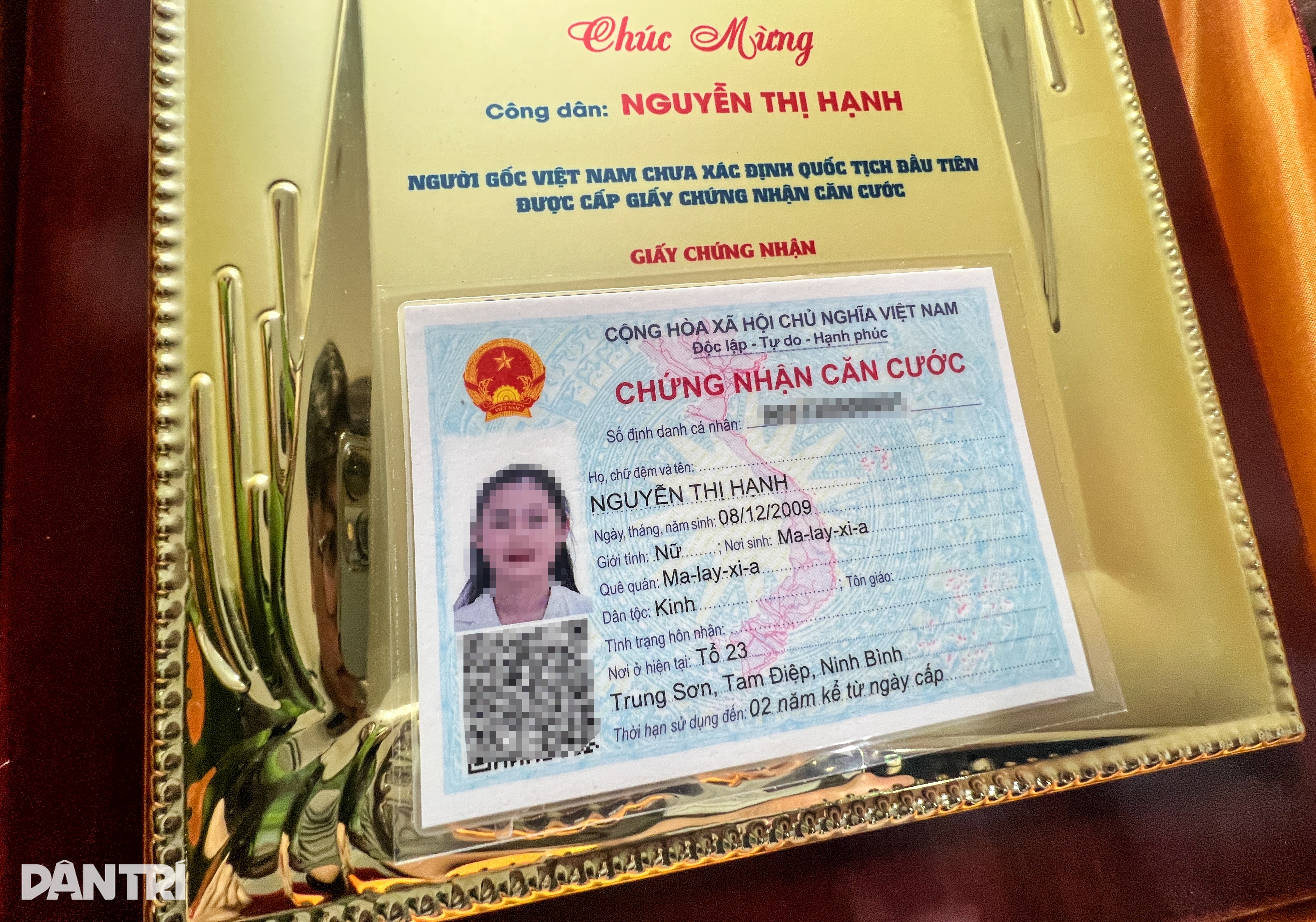 Hvem er identitetskortet utstedt til? - 1 Giấy chứng nhận căn cước được cấp cho đối tượng nào? - 1