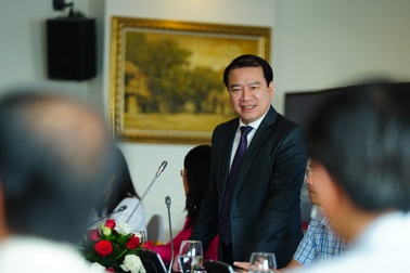 Ông Hà Văn Siêu, Phó Tổng cục trưởng Tổng cục Du lịch phát biểu