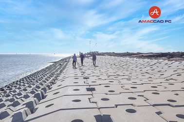 Ứng dụng công nghệ mới cho sản phẩm kè AMACCAO trong loạt công trình trọng điểm