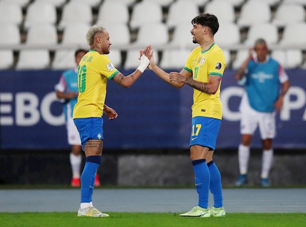 Jesus bị đuổi, Brazil vượt qua Chile và gặp Peru ở bán kết Copa America - 2 Jesus bị đuổi, Brazil vượt qua Chile và gặp Peru ở bán kết Copa America - 2