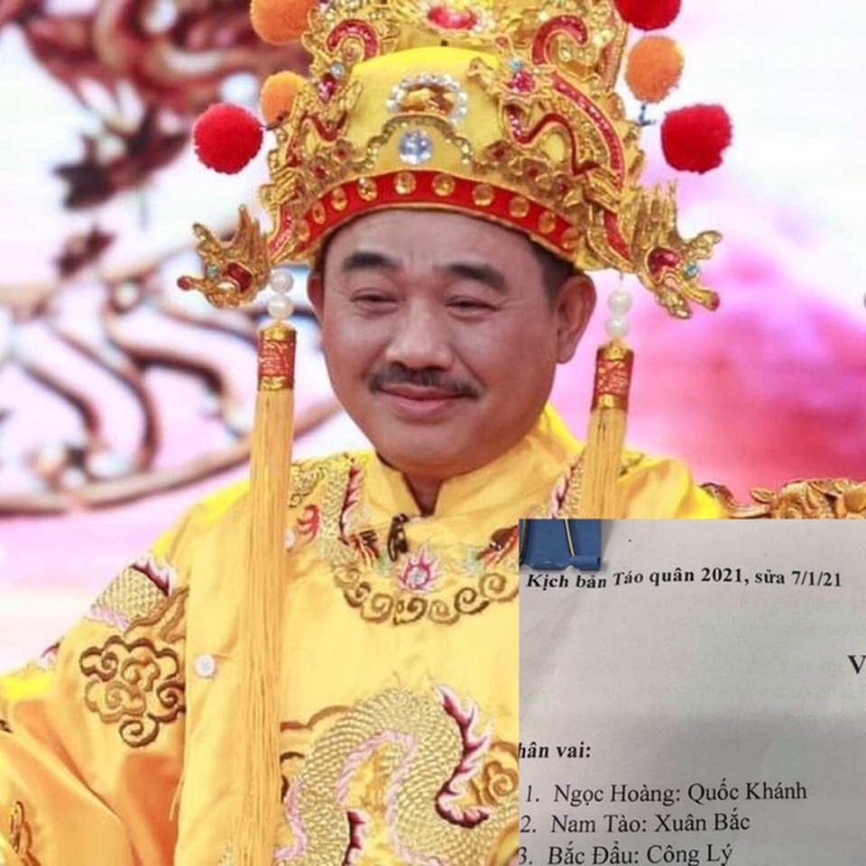 Ngọc Hoàng Quốc Khánh lộ diện ở hậu trường tập Táo Quân 2021 - 1 Ngọc Hoàng Quốc Khánh lộ diện ở hậu trường tập Táo Quân 2021 - 1