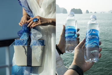 Khi "thời trang thuần khiết" cùng Aquafina lên ngôi trên sàn catwalk 5 sao giữa hoang đảo