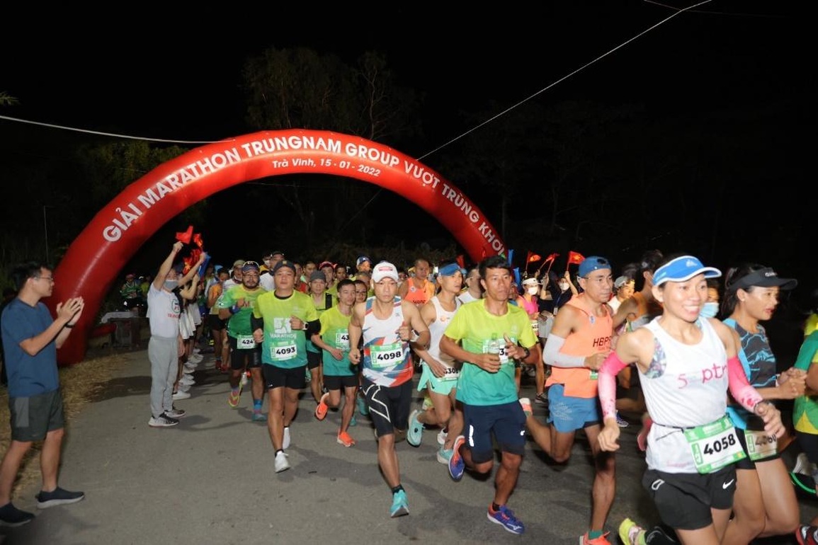 Marathon Trung Nam Vượt trùng khơi ghi dấu ấn ở Trà Vinh - 1 Marathon Trung Nam Vượt trùng khơi ghi dấu ấn ở Trà Vinh - 1