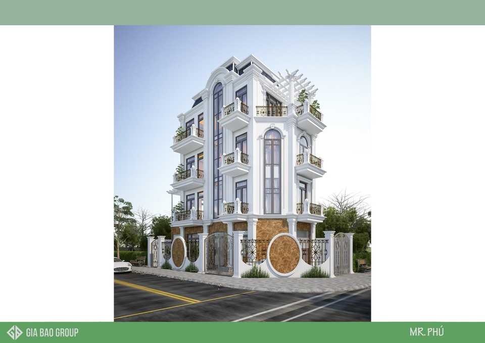 Thiết kế nhà phố 2 mặt tiền và những ưu điểm tuyệt vời - 2 Thiết kế nhà phố 2 mặt tiền và những ưu điểm tuyệt vời - 2