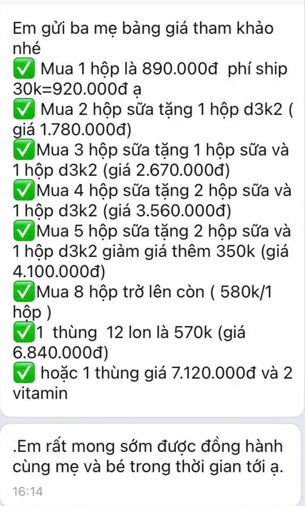 Mẹ chi trăm triệu mua sữa Hiup siêu cao: Ai đền bù sức khoẻ cho con tôi? - 2
