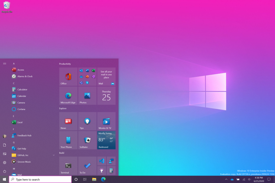 Microsoft “khoe” giao diện mới sắp được trang bị trên Windows 10 - 3 Microsoft “khoe” giao diện mới sắp được trang bị trên Windows 10 - 3