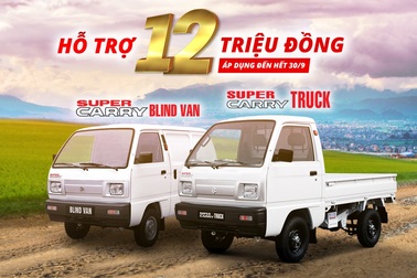 Suzuki Carry - Lựa chọn hợp lý cho xe vận chuyển hàng hóa trong đô thị