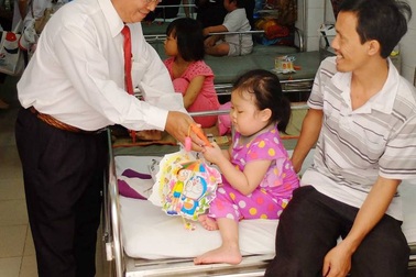 Vinasun đồng hành cùng bệnh nhi