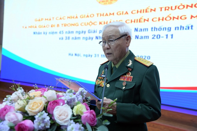 Hà Nội: Gặp mặt các nhà giáo tham gia cuộc kháng chiến chống Mỹ cứu nước - Ảnh 3. Hà Nội: Gặp mặt các nhà giáo tham gia cuộc kháng chiến chống Mỹ cứu nước - Ảnh 3.