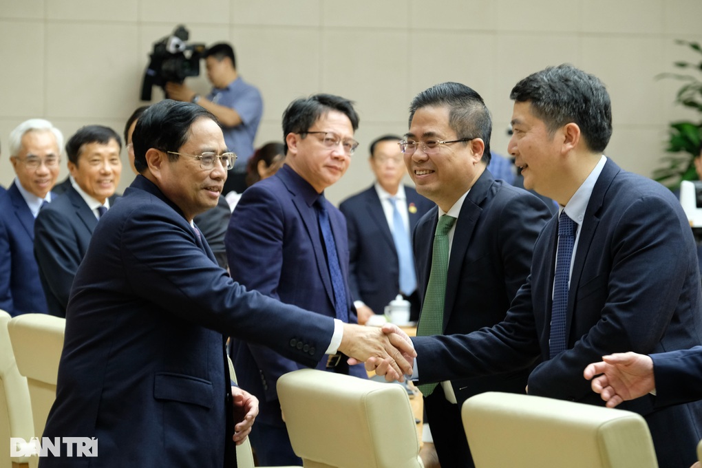 Thủ tướng Phạm Minh Chính gặp mặt 60 nhà giáo tiêu biểu - 1 Thủ tướng Phạm Minh Chính gặp mặt 60 nhà giáo tiêu biểu - 1