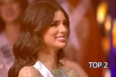 Hình ảnh ấn tượng của Á hậu 1 Nadia Ferreiratại Hoa hậu Hoàn vũ